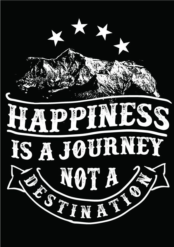 Inspirational Journey T-shirt (Black)
