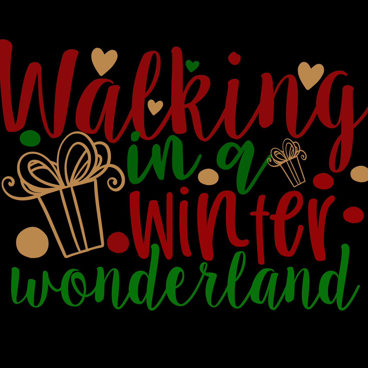 Walking In A Winter Wonderland (White)