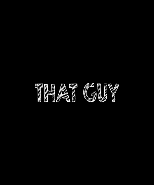 That Guy Graphic Tee (Black)