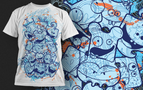 Playful Graphic T-shirt (White)