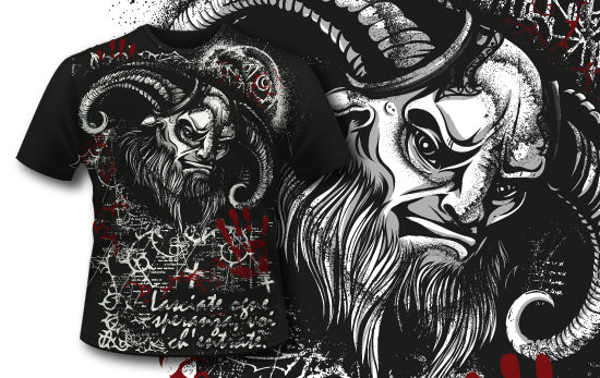 Bold Graphic T-shirt Design (Black)