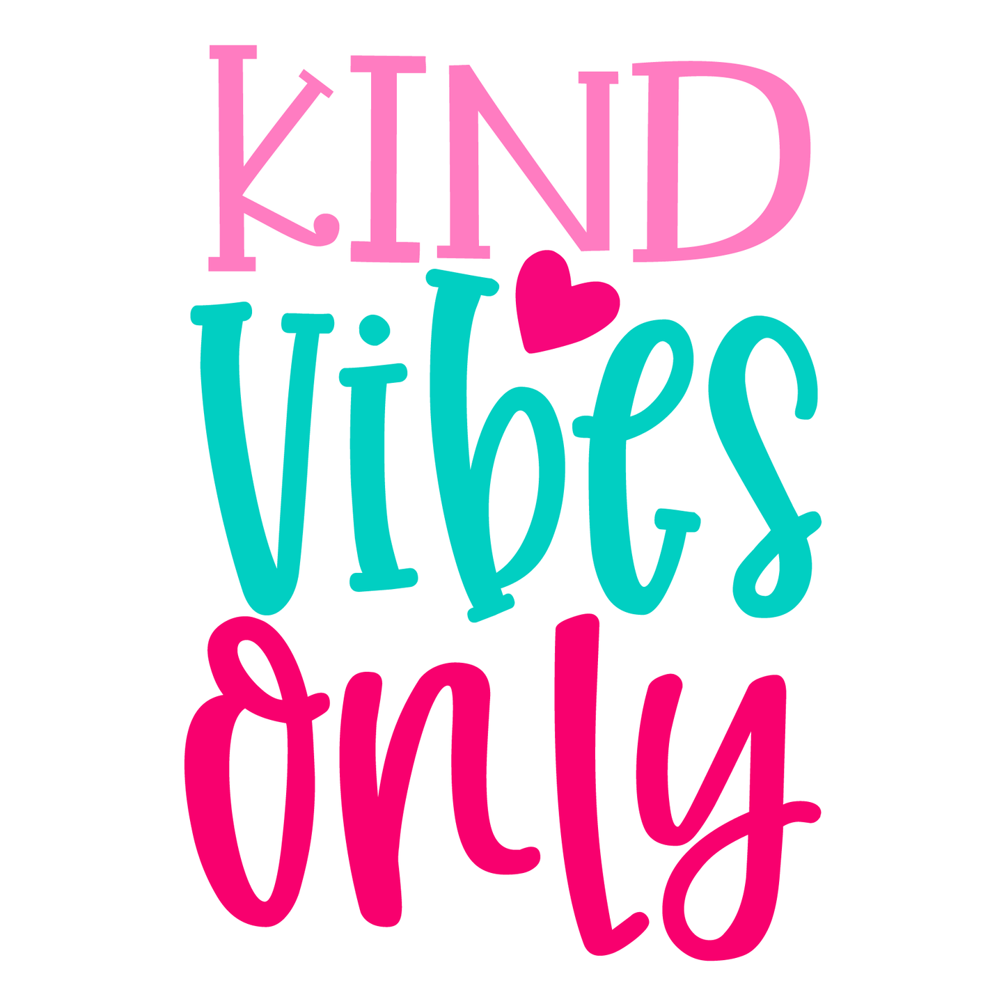 Positive Vibes T-shirt (White)