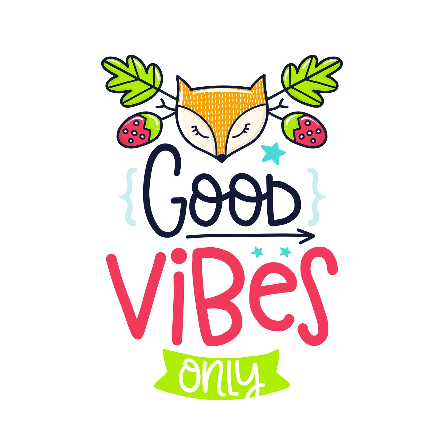 Good Vibes Only T-shirt (White)