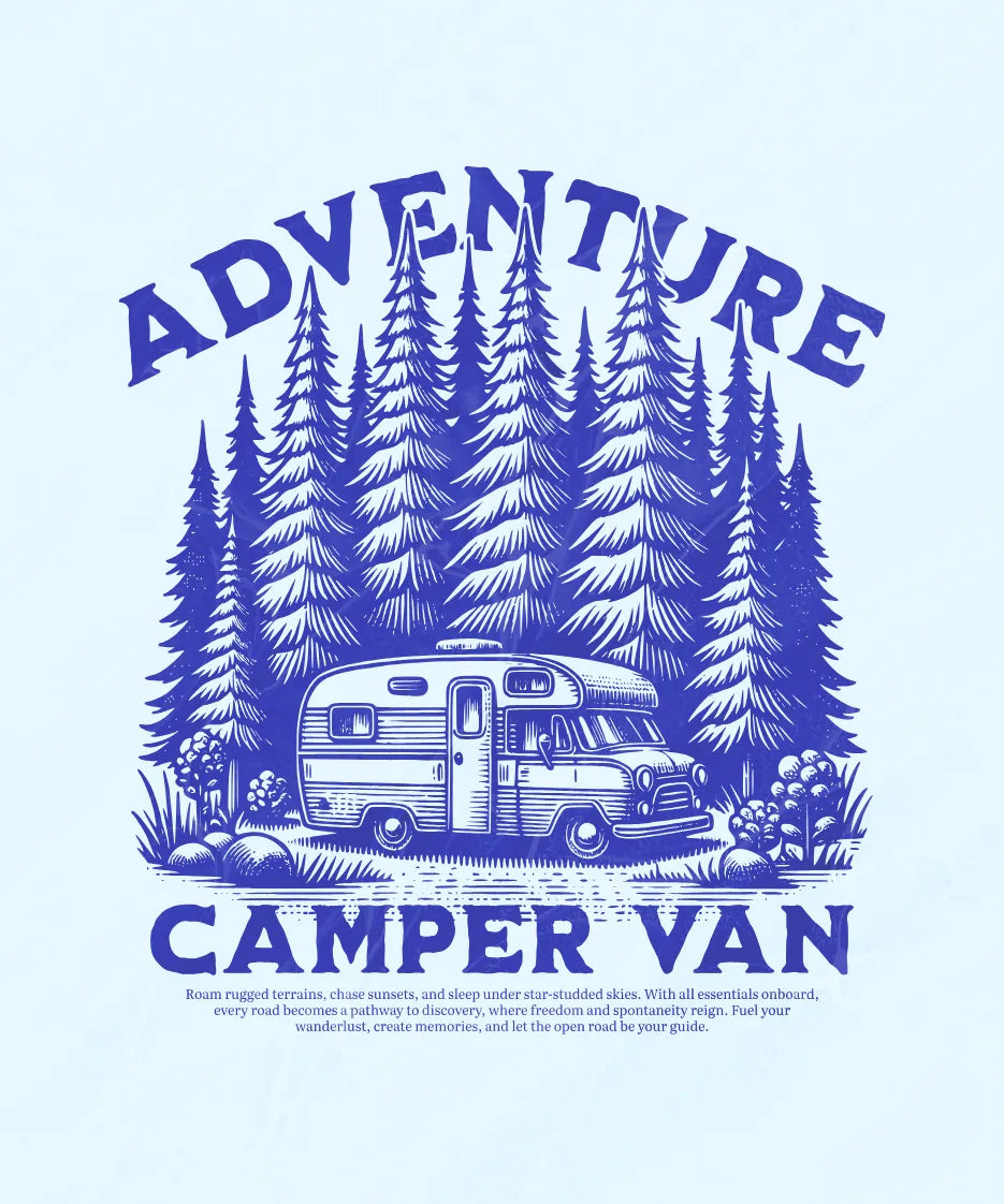 Adventure Camper Van T-shirt