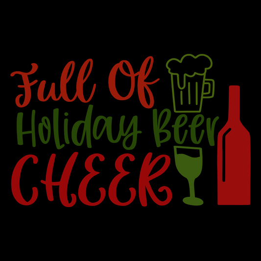 Holiday Beer Cheer T-shirt (White)