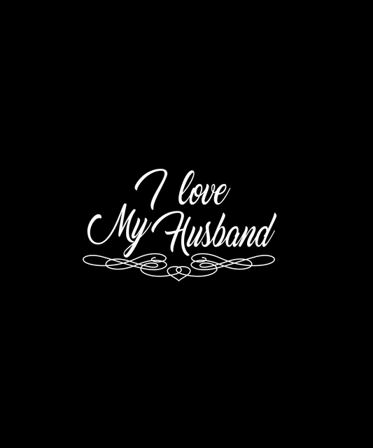 Love For My Husband T-shirt (Black)