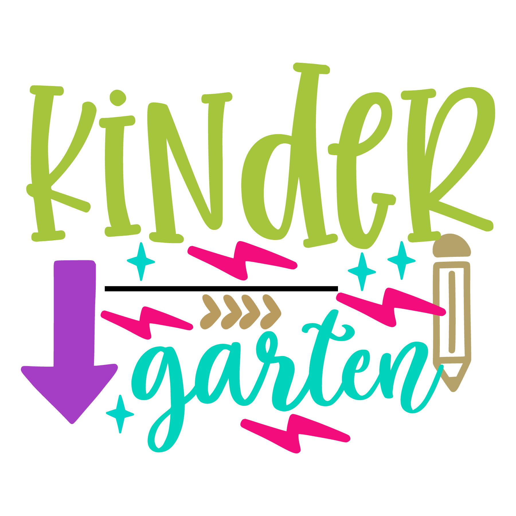 Kindergarten Fun T-shirt (White)