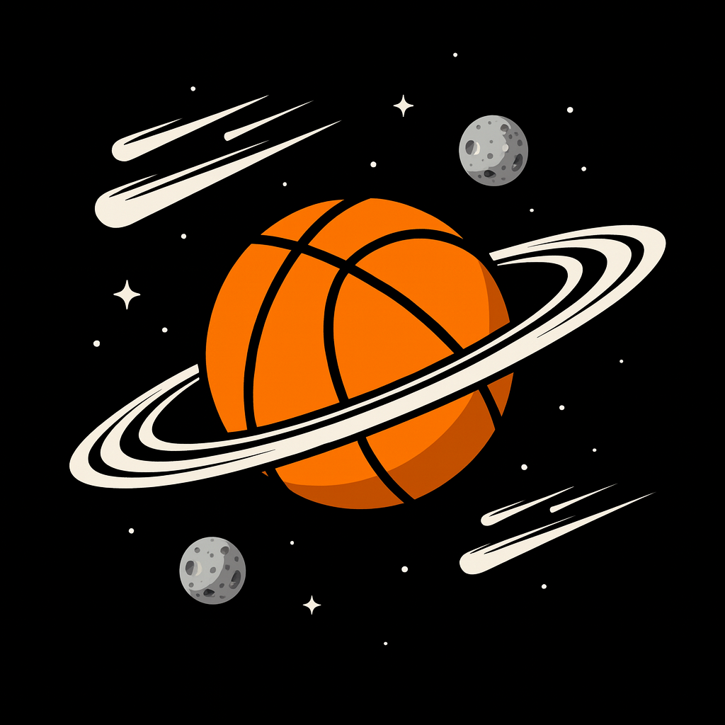 Basketball Planet Graphic Tee
