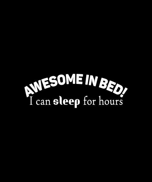 Awesome Sleep T-shirt (Black)
