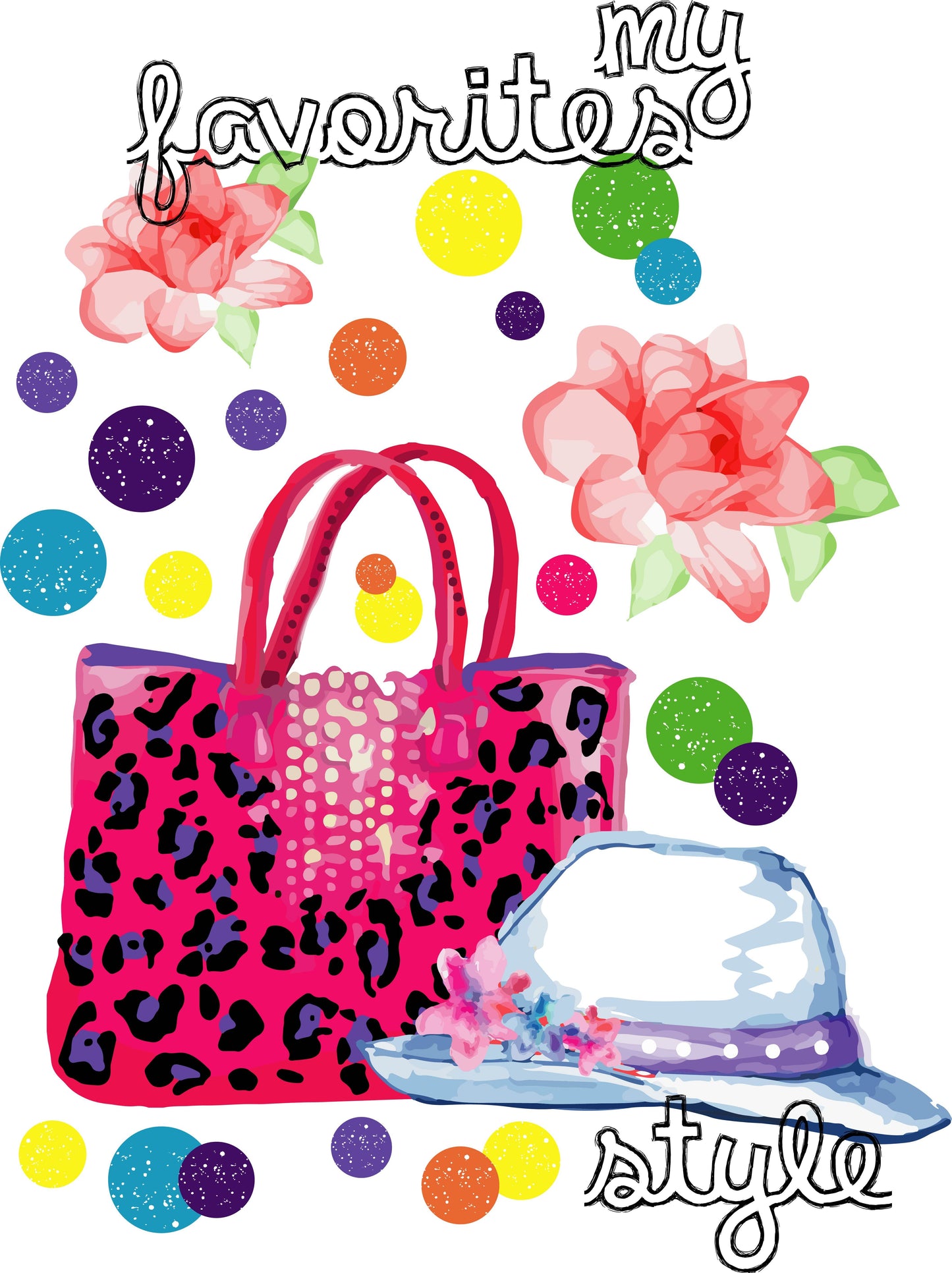 My Favorites Style T-shirt (White)