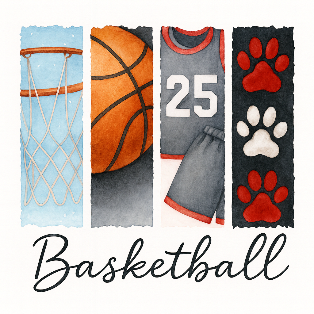 Basketball Themed Apparel