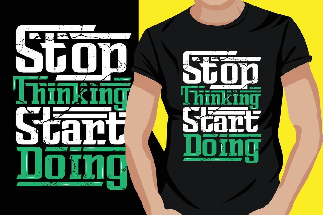 Motivational Quote T-shirt (Black)