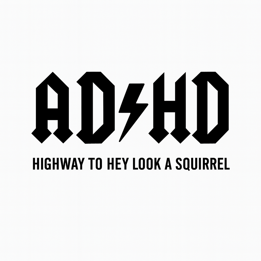 Adhd Highway Tee (White)