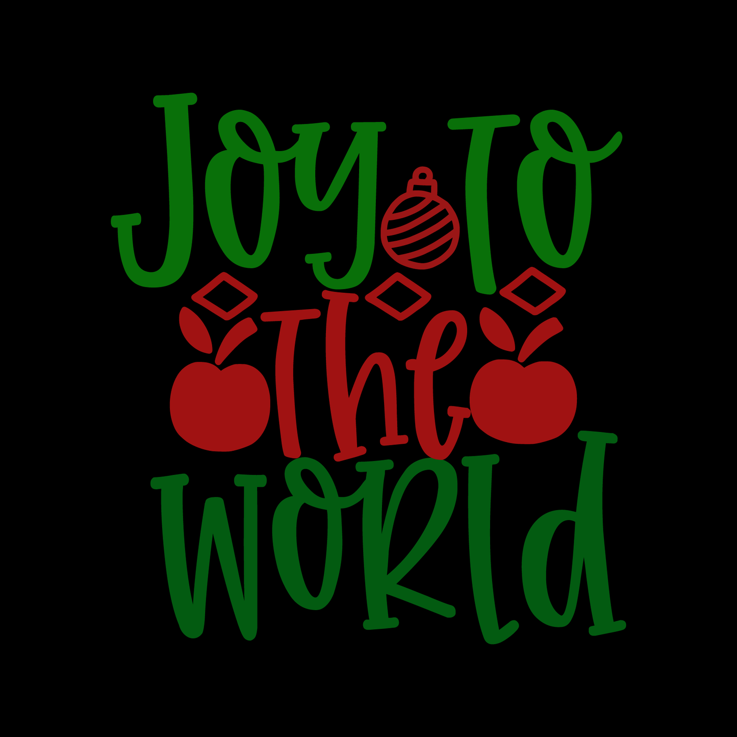 Joy To The World T-shirt (White)