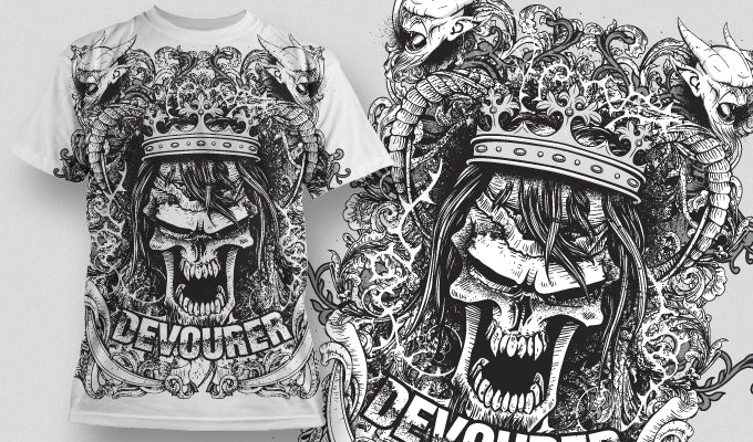 Devourer Graphic T-shirt (Black)