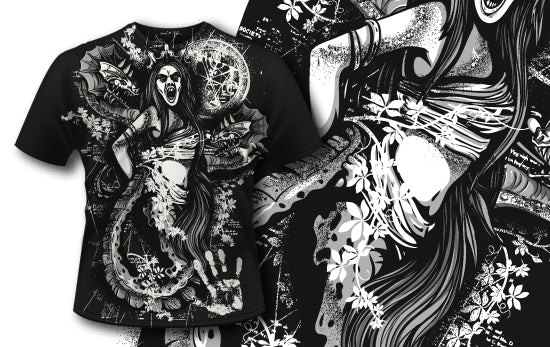 Gothic Graphic T-shirt (Black)