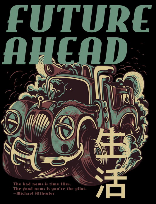 Future Ahead Graphic Tee (White)