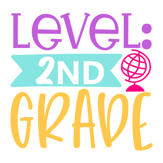 Second Grade Level T-shirt (White)