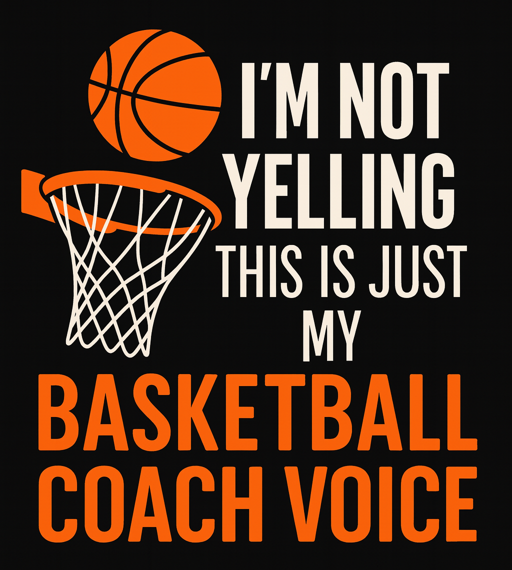 Basketball Coach Voice T-shirt