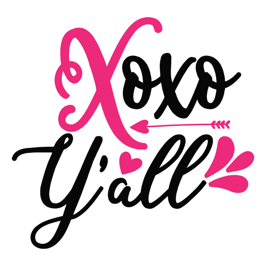 Xoxo Y'all Graphic Tee (White)