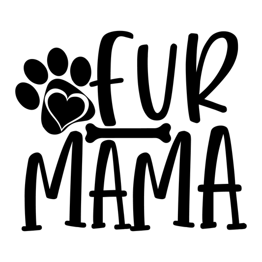 Fur Mama- Tee (White)