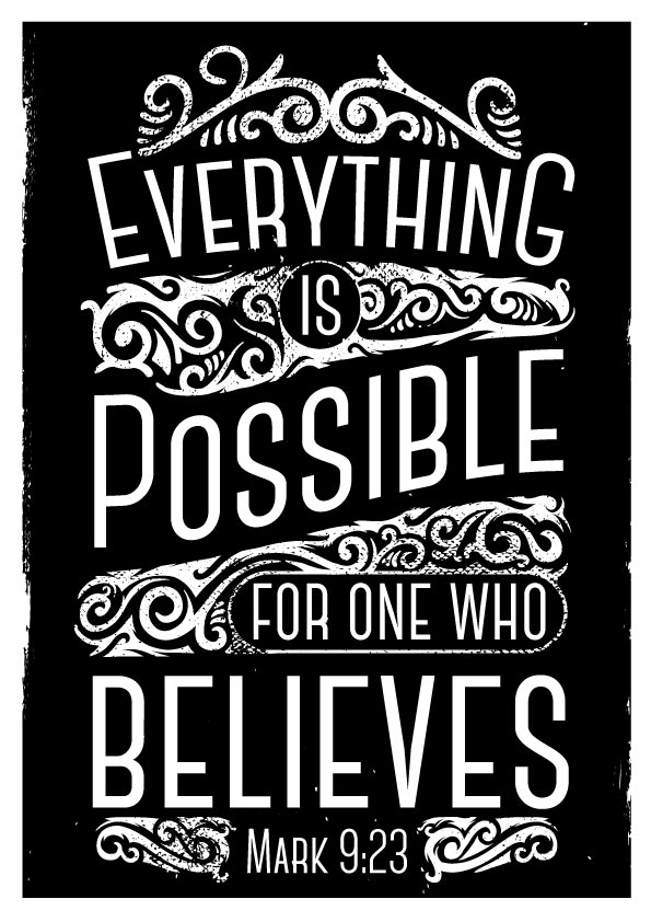 Inspiration T-shirt Design (Black)