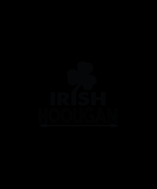 Irish Hooligan T-shirt (Black)