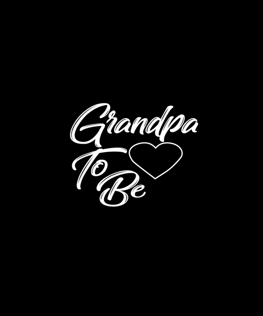 Grandpa To Be T-shirt (Black)