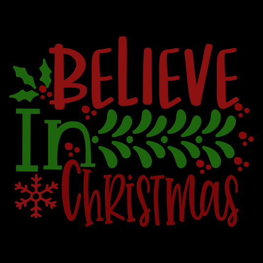 Believe In Christmas T-shirt (White)