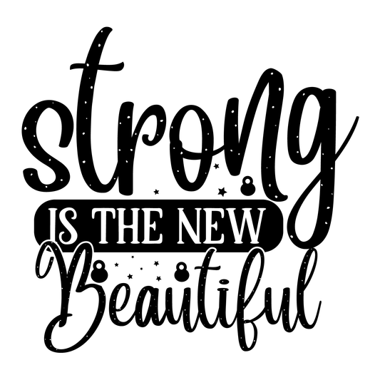 Empowering Strong Is Beautiful Tee (White)