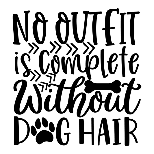 Complete Your Outfit With Dog Hair Tee (White)