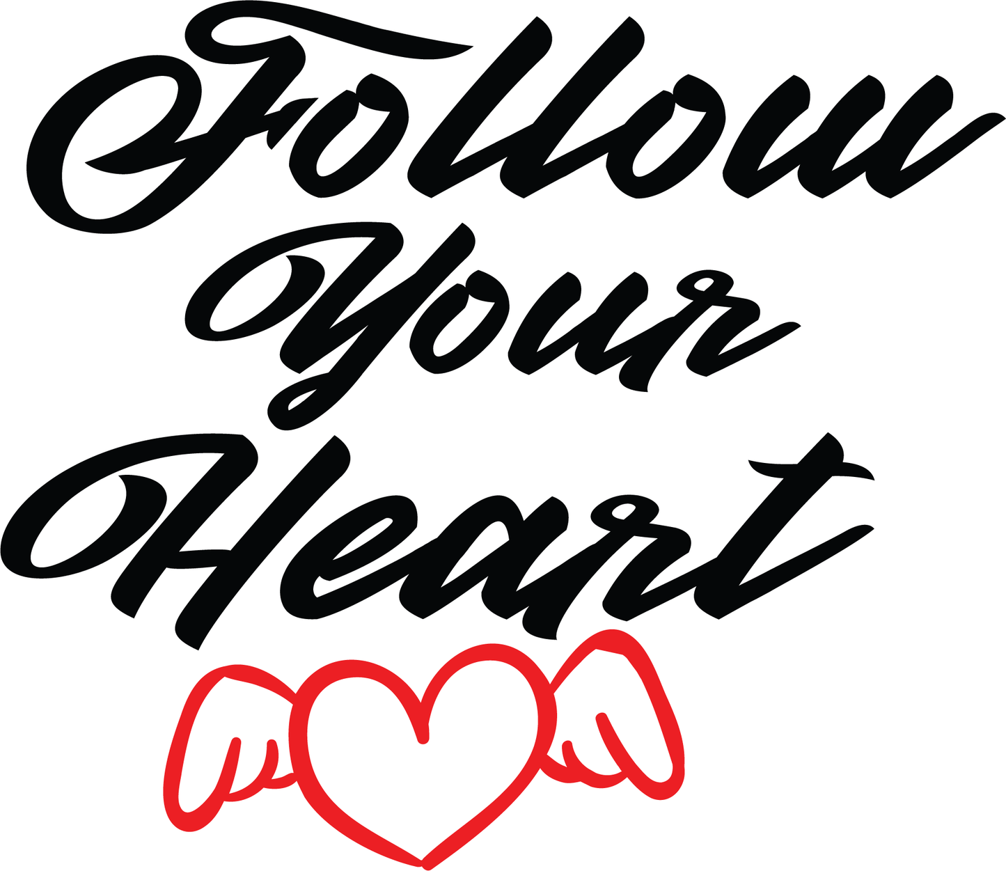 Follow Your Heart T-shirt (White)