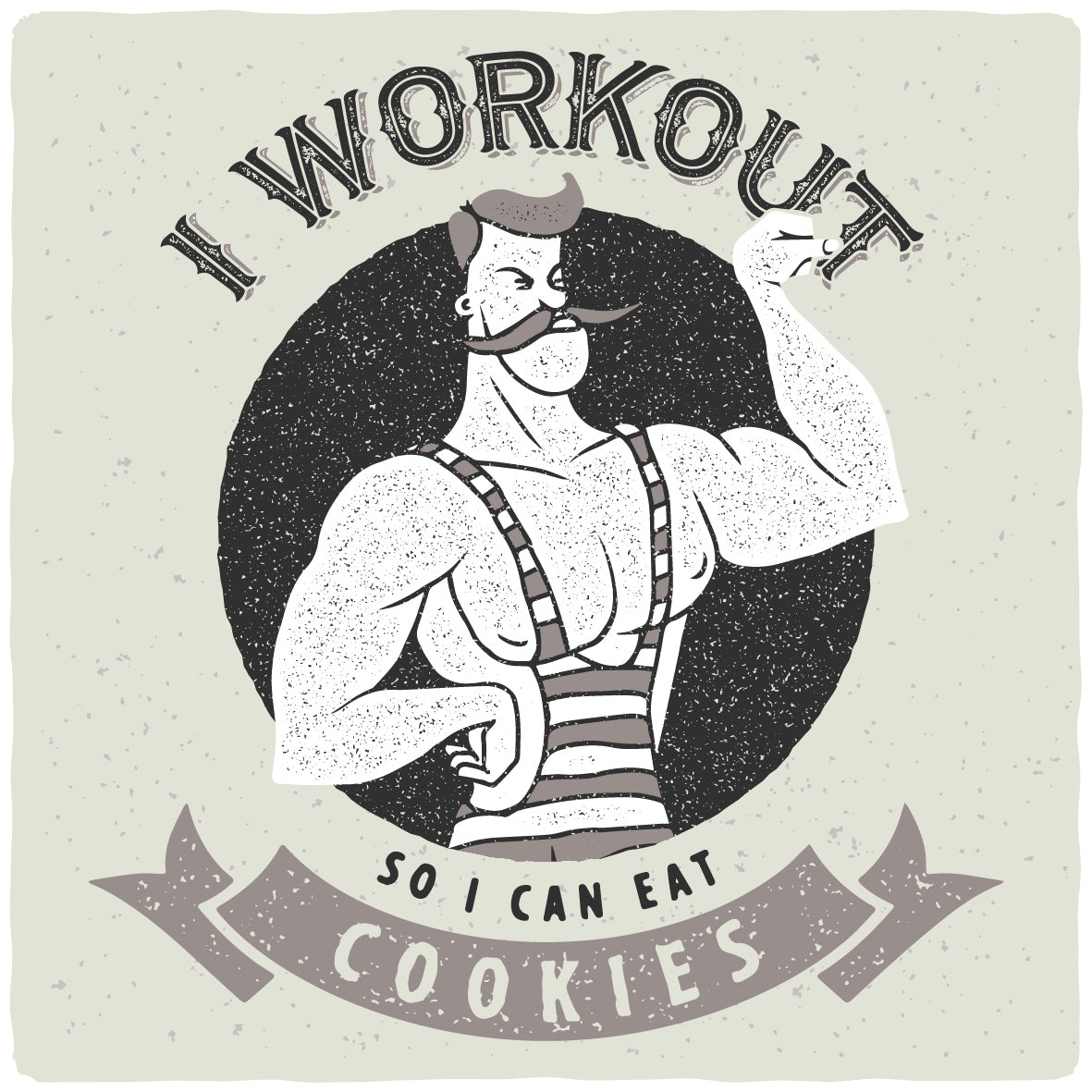 Workout Motivation T-shirt (Black)