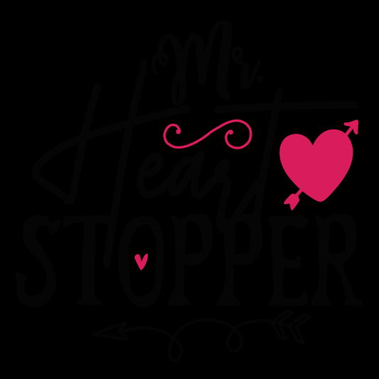 Mr. Heart Stopper T-Shirt (Black version)