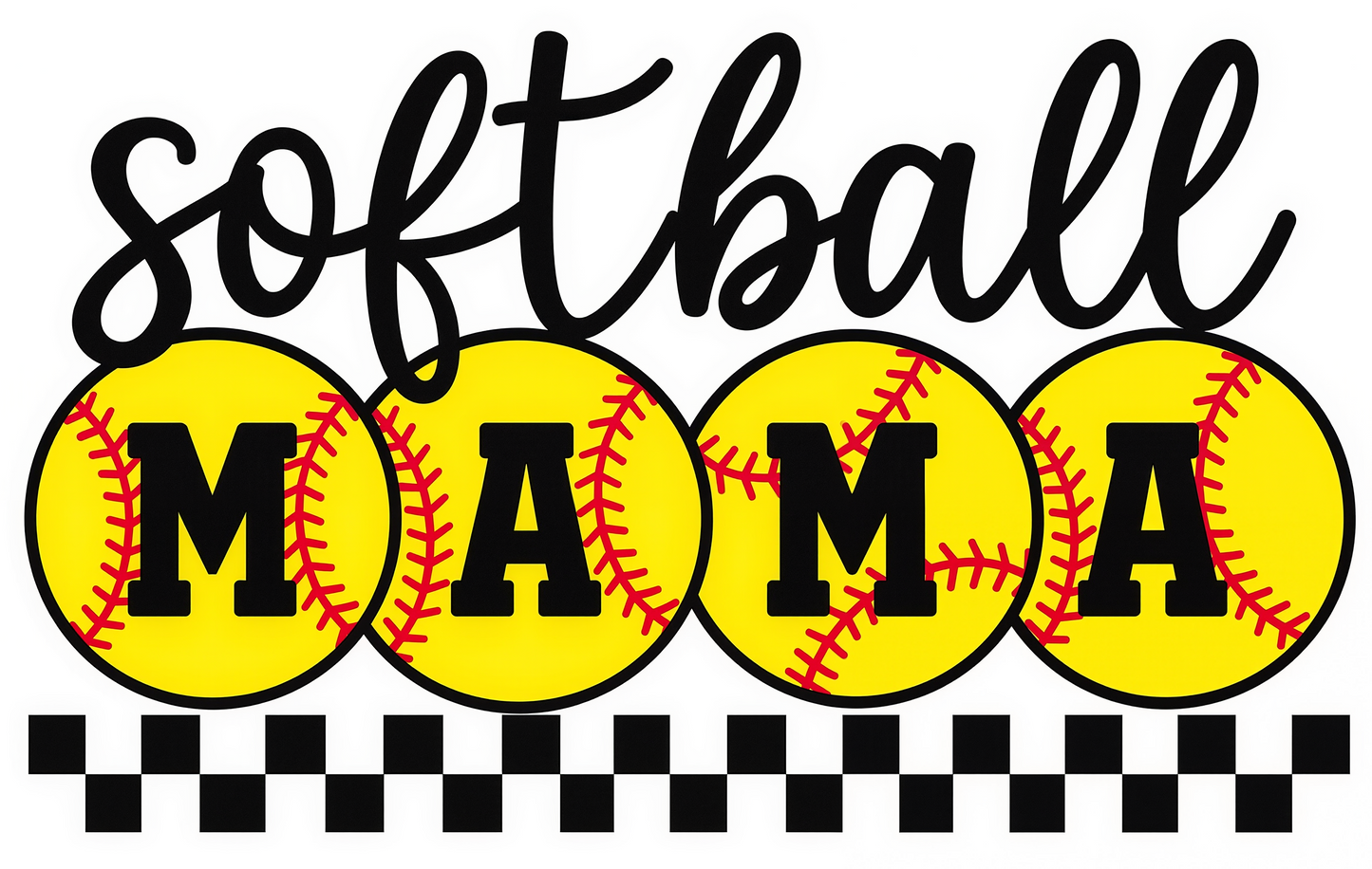 Softball Mama Graphic Tee