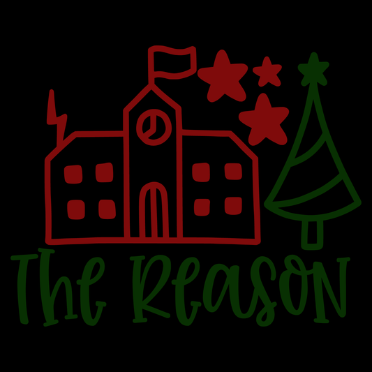 Holiday Spirit T-shirt Design (White)