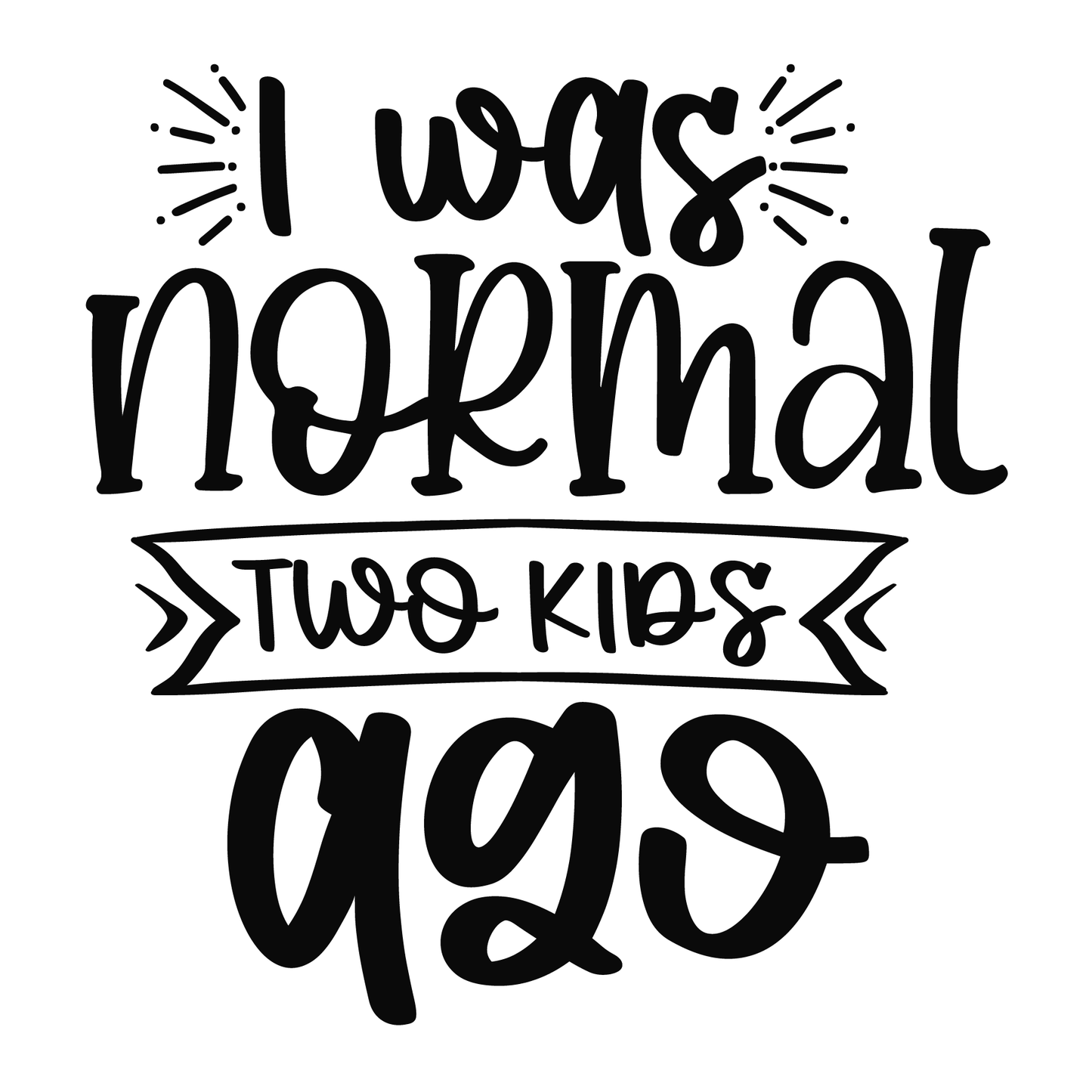 Funny Parenting T-shirt (White)