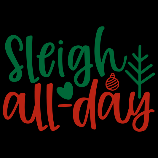 Sleigh All Day T-shirt (White)