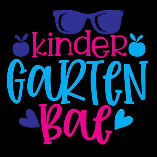 Kindergarten Fun T-Shirt (Black version)