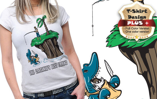 Casual Graphic T-shirt Design (Black)