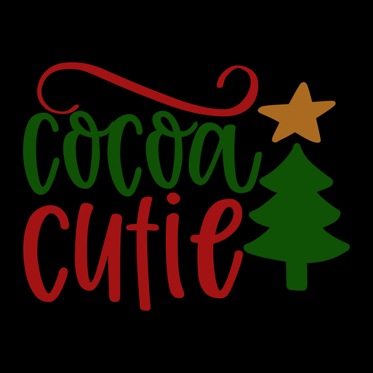 Cocoa Cutie Holiday T-shirt (White)