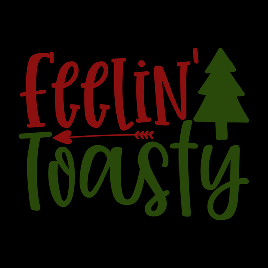 Feelin' Toasty Holiday Tee (White)