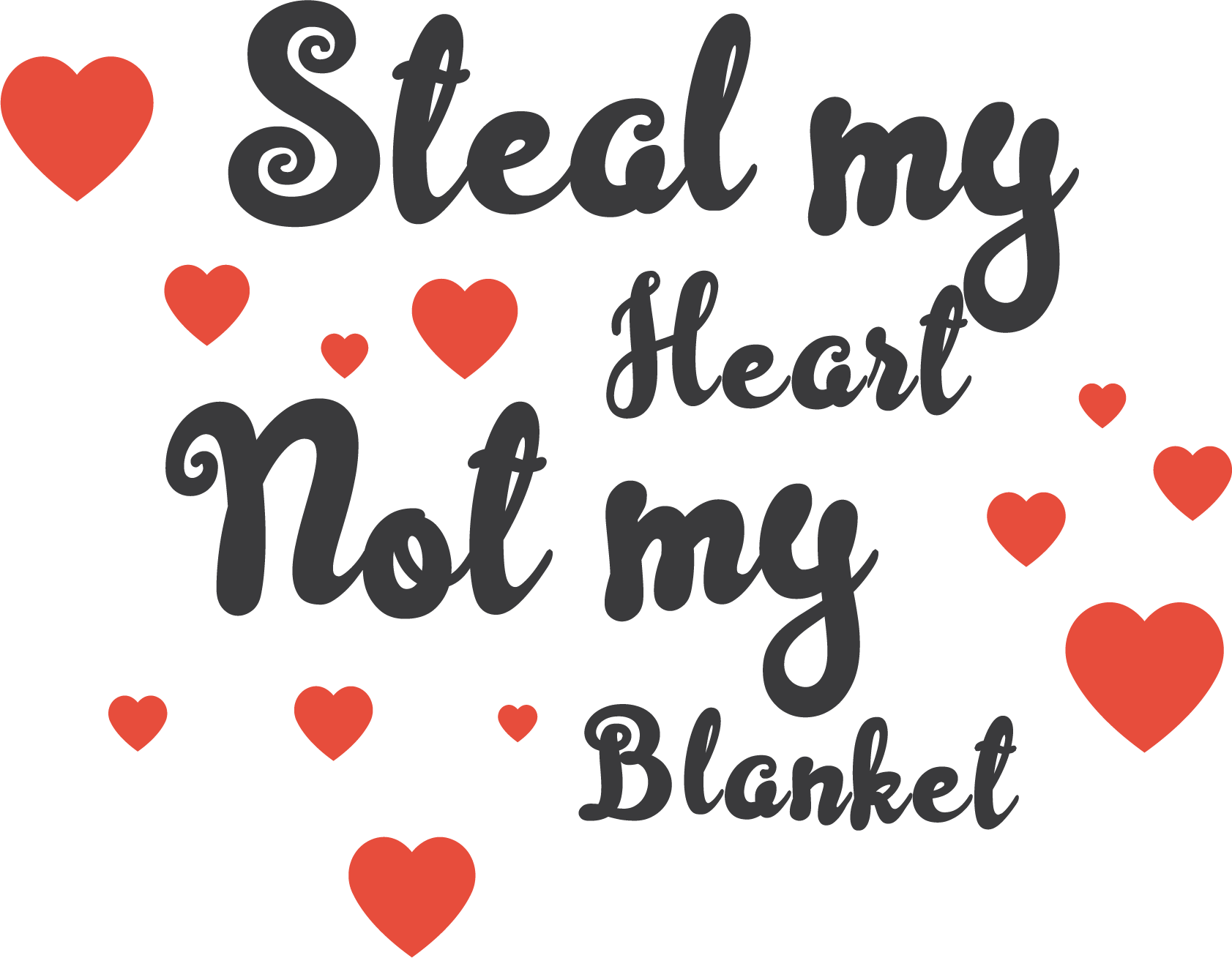 Steal My Heart T-shirt (White)