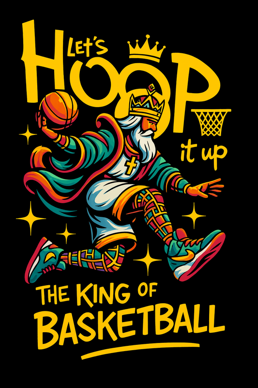 Basketball King Graphic Tee