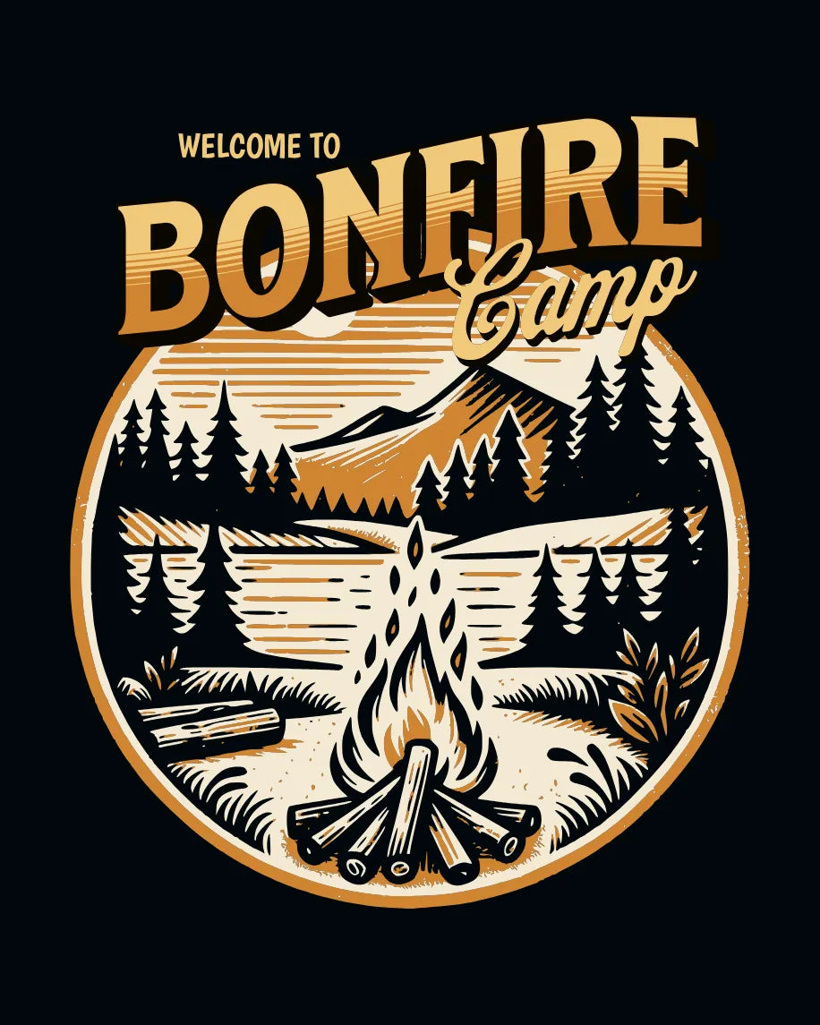 Bonfire Camp Adventure T-shirt
