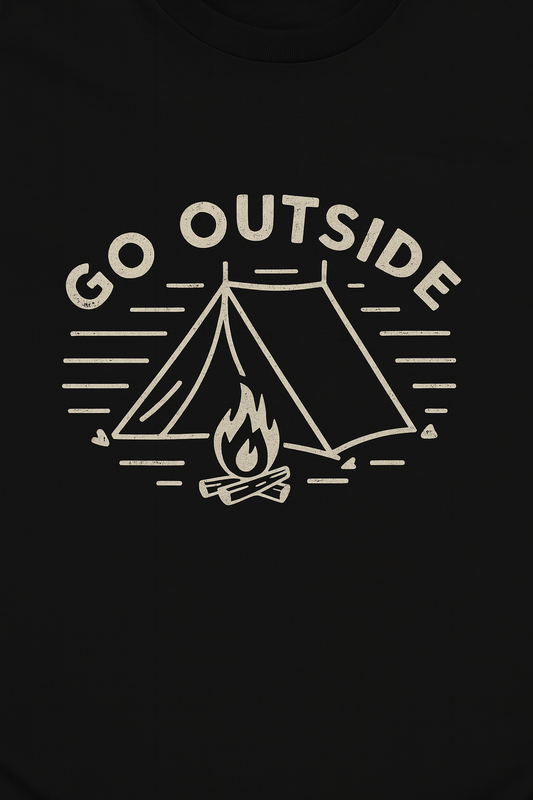 Adventure Awaits T-shirt (Black)