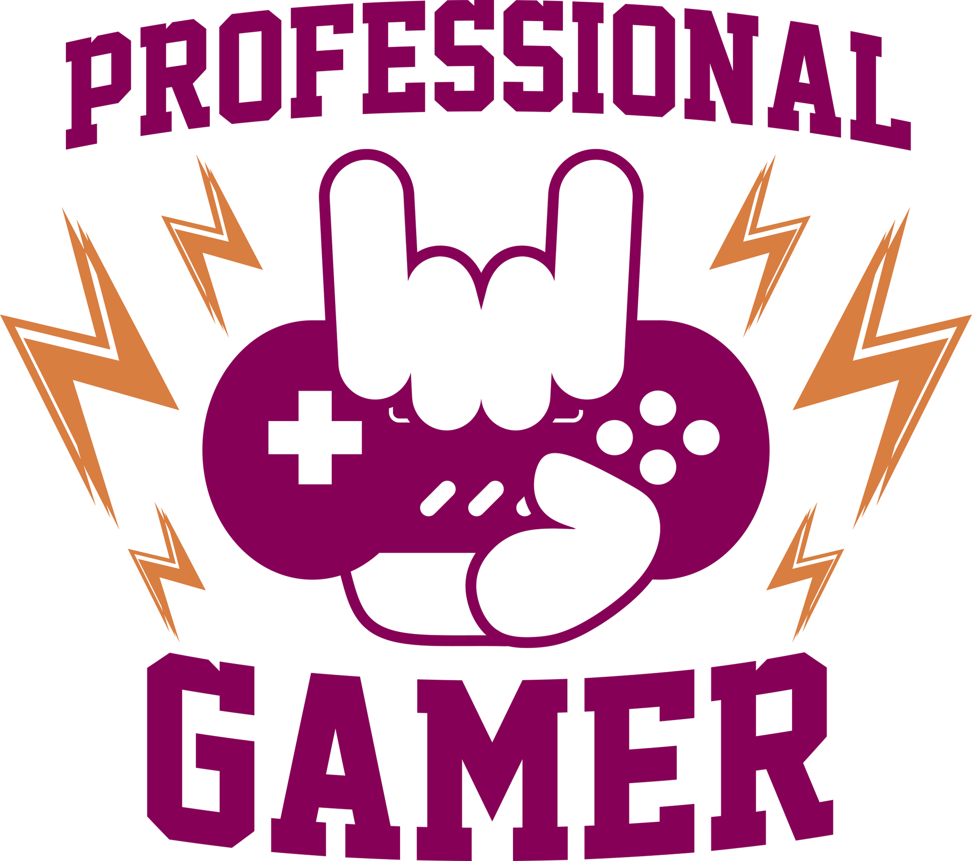 Professional Gamer (White)