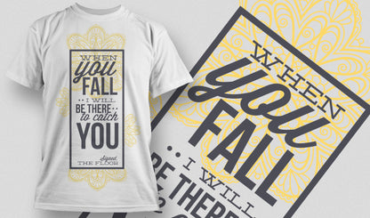 Inspirational Quote T-shirt (Black)