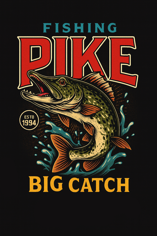 Pike Big Catch Tee (black)