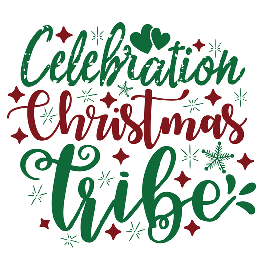 Celebrate Christmas With Your Tribe (White)